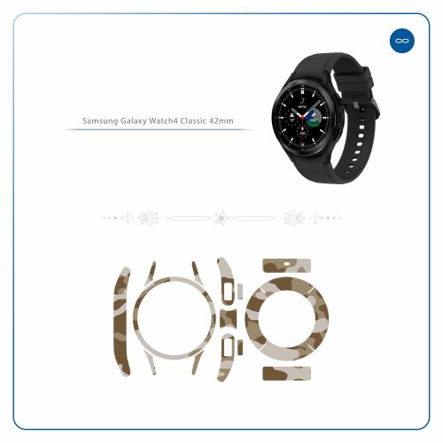 Samsung_Watch4 Classic 42mm_Army_Desert_2